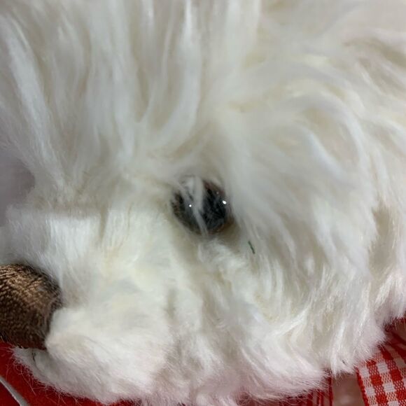 Hallmark White Bear With Red Velvet Zipper Gift Pouch Valentines Love Gift 6X 5 - Picture 13 of 16